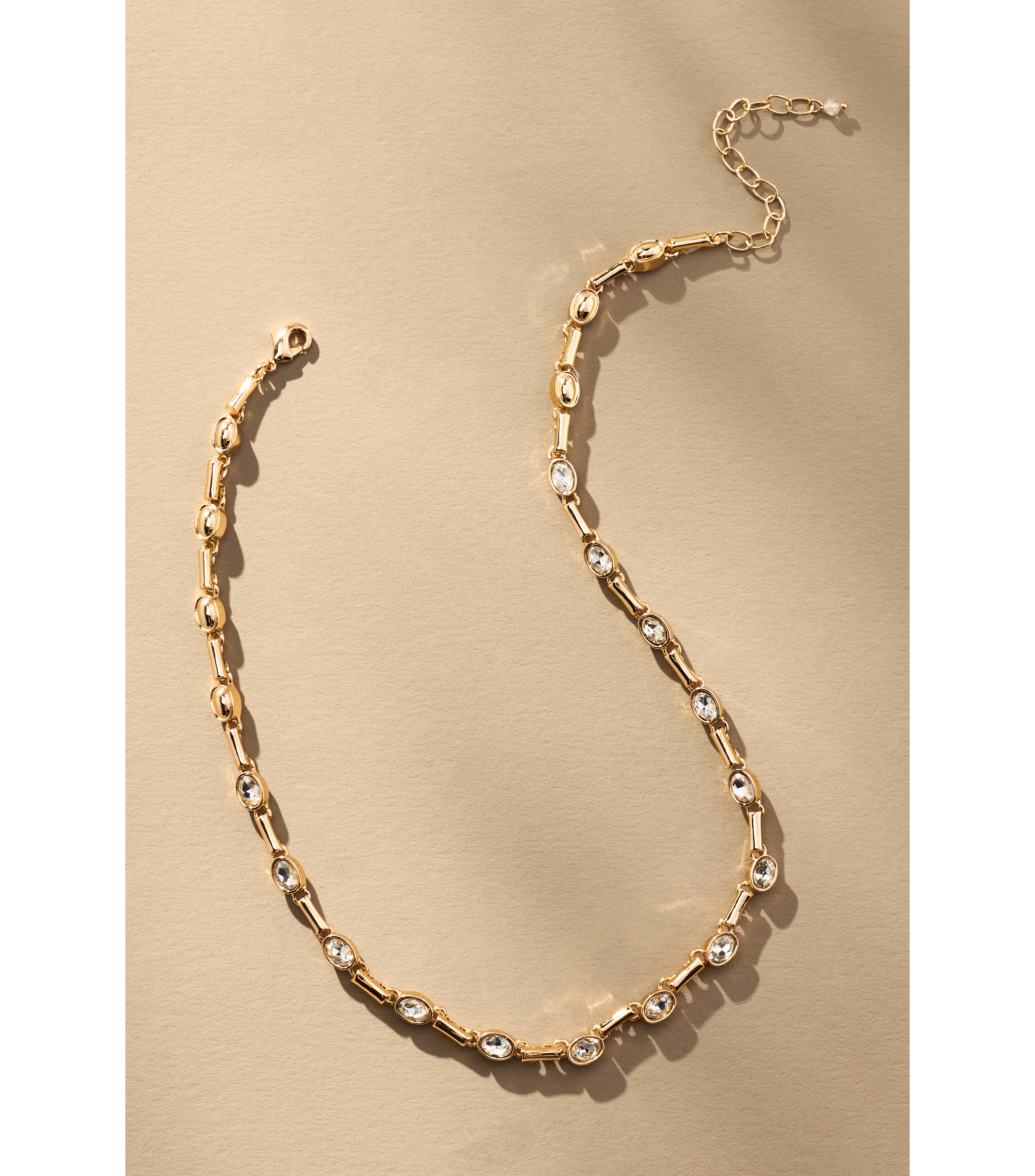 Glass Oval Necklace