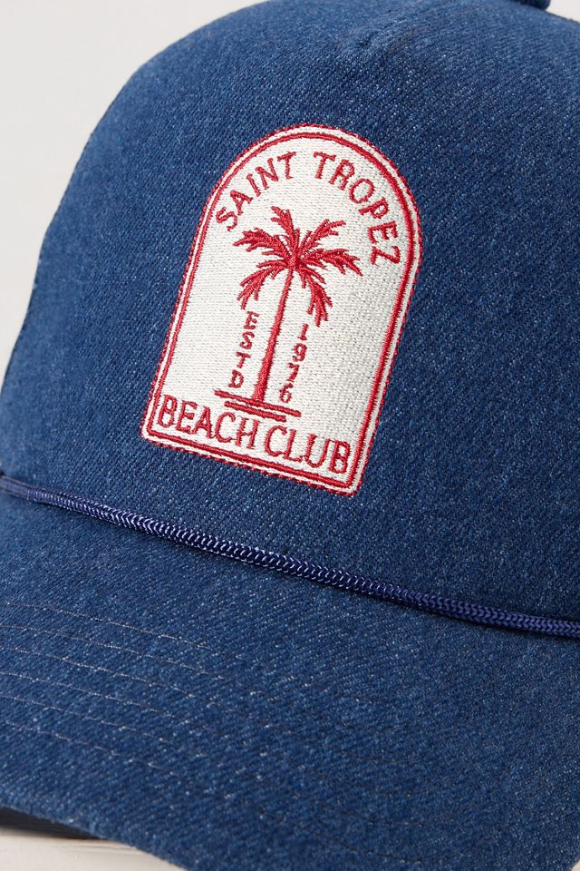 Coney Island Picnic Embroidered Palm Trucker Hat #2