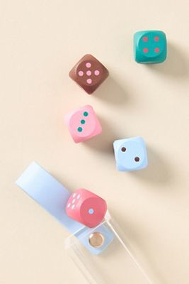 By Anthropologie Travel Dice Game Set