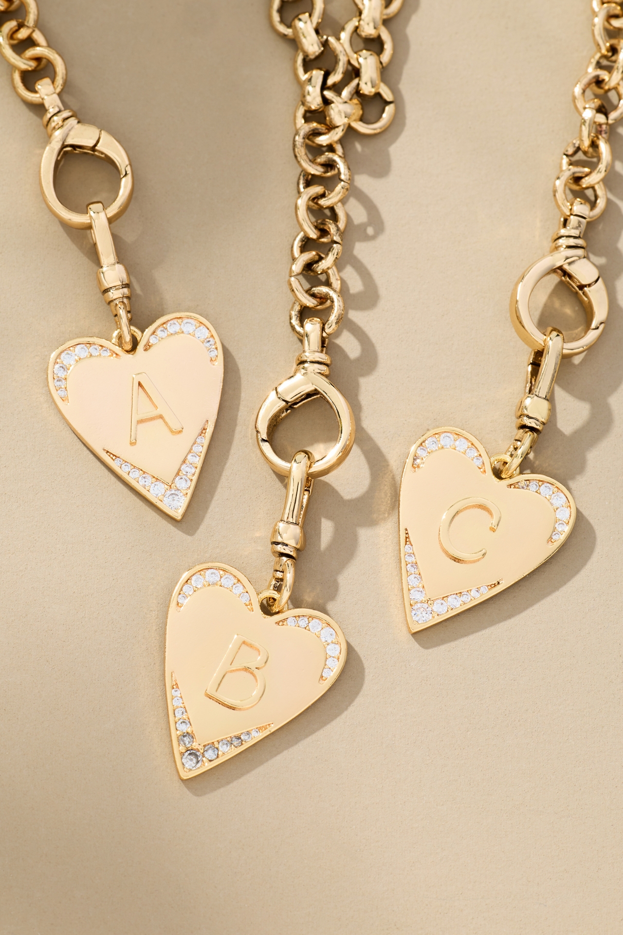 Thick-Chain Pendant Necklace