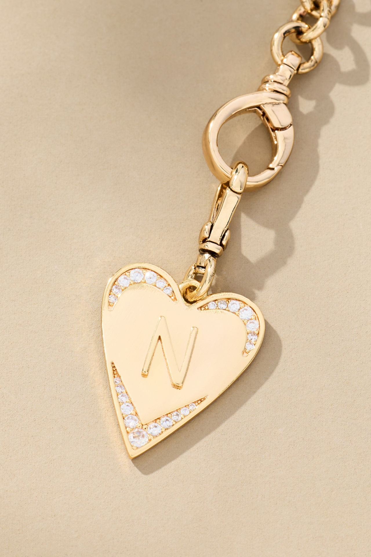 Thick-Chain Pendant Necklace