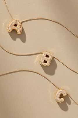 [Anthropologie] Uncommon James モノグラム A〜Z ネックレス Uncommon James Initial Chain Monogram Necklace | Anthropologie