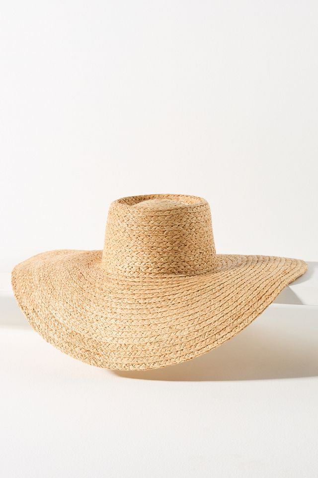 Floppy Straw Sun Hat #1