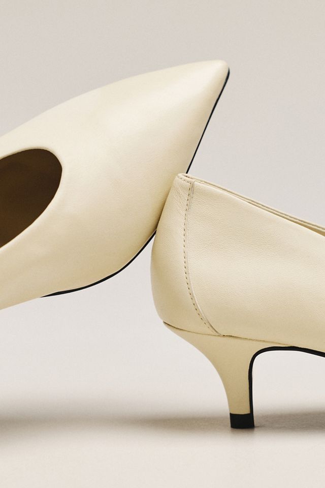 By Anthropologie Spitze Kitten-Heel-Pumps #7