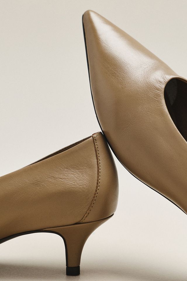 Zapatos de Tacón Bajo con Punta By Anthropologie #2