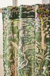 Organic Cotton Tales Menagerie Printed Café Curtain, Set of 2