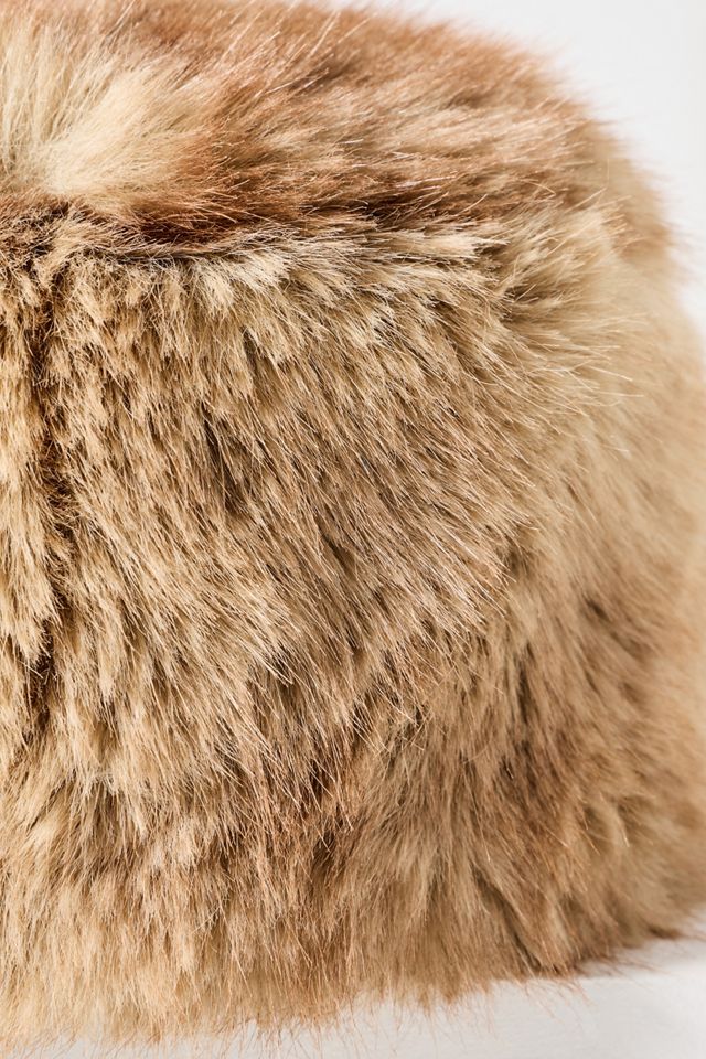 APPARIS Margot Faux Fur Pillbox Hat #2