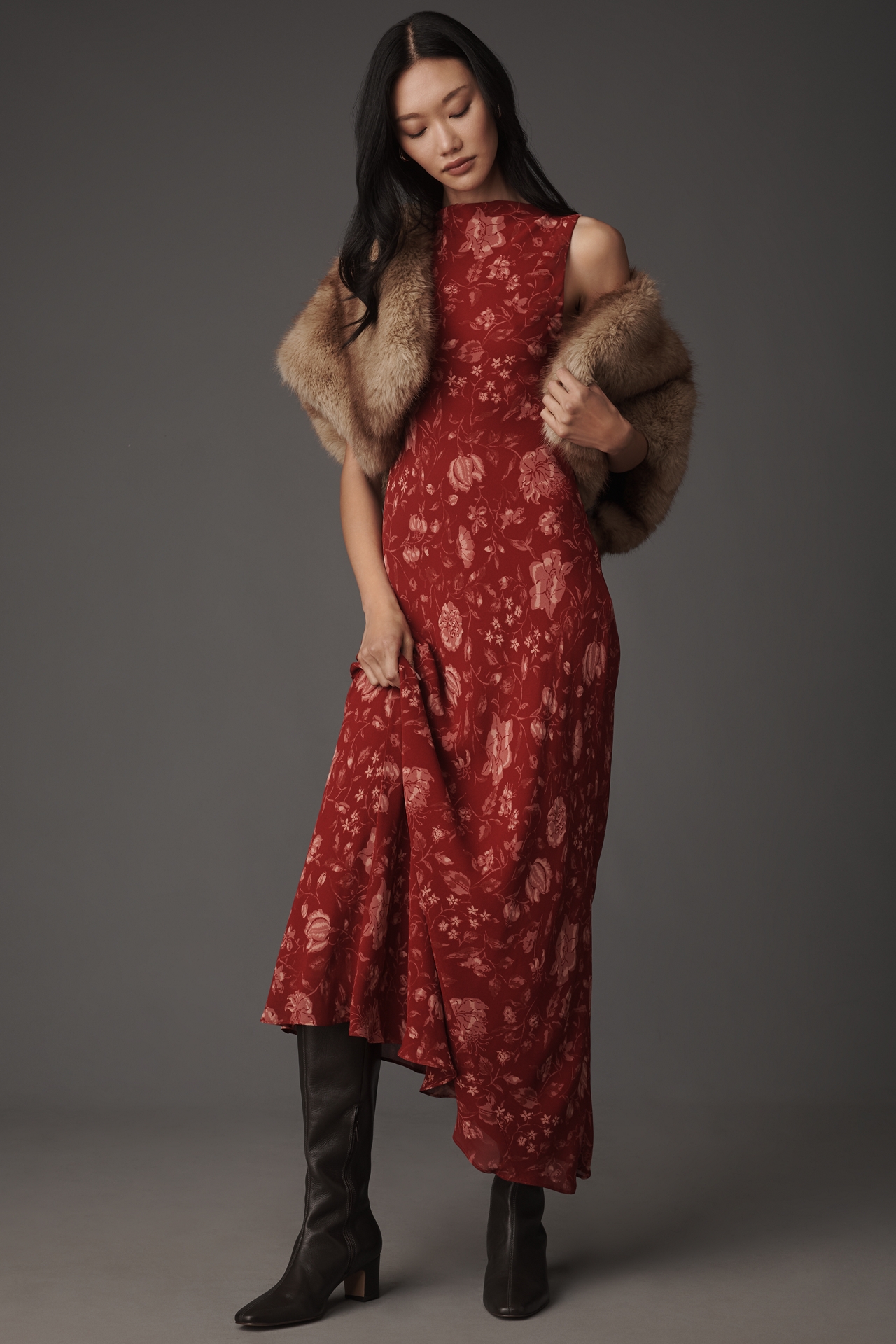 APPARIS Devin Faux-Fur Shrug