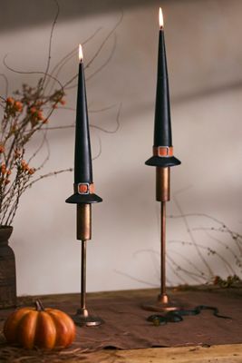 Witch Hat Taper Candle