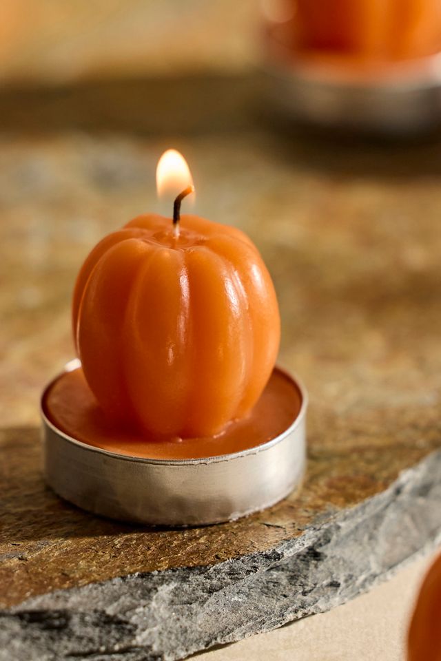 Pumpkin Tea Lights, Set of 9 #1