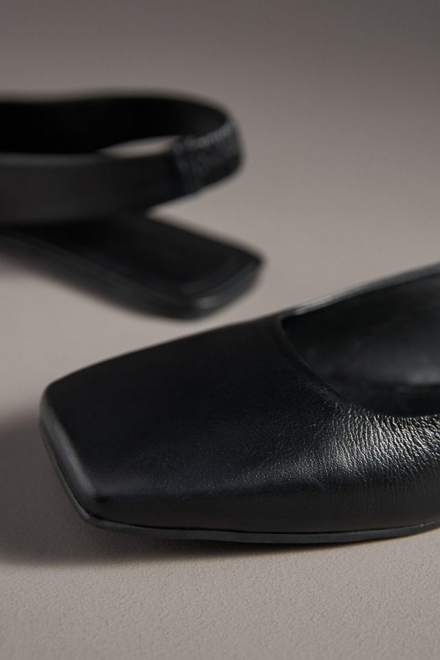 Maeve Square-Toe Slingback Flats #2