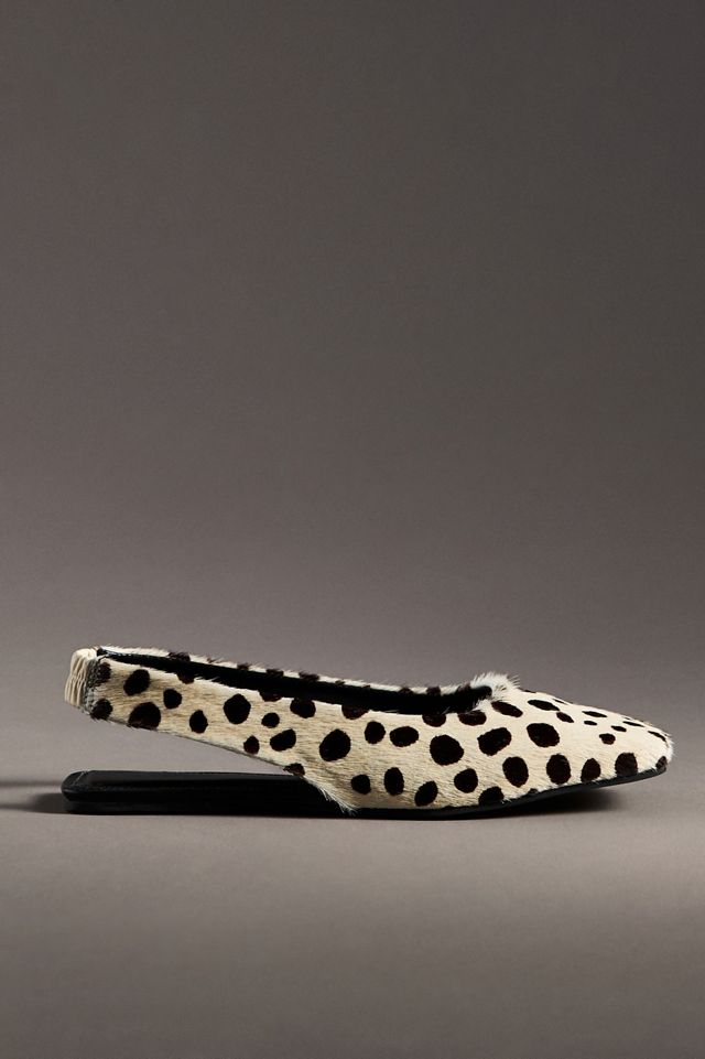 Maeve Square-Toe Slingback Flats #4