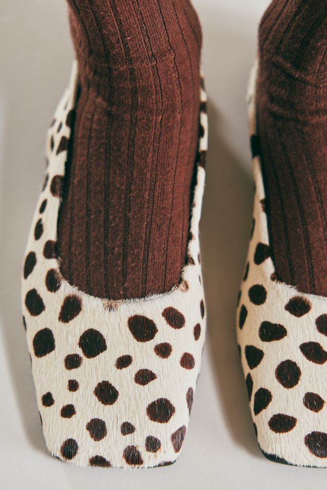 Maeve Square-Toe Slingback Flats #1