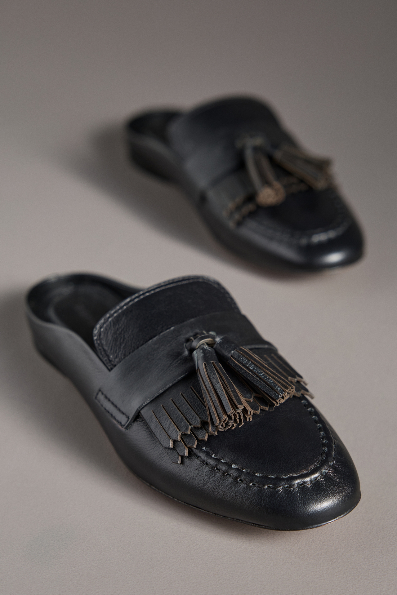 Maeve Kiltie Tassel Loafer Mules