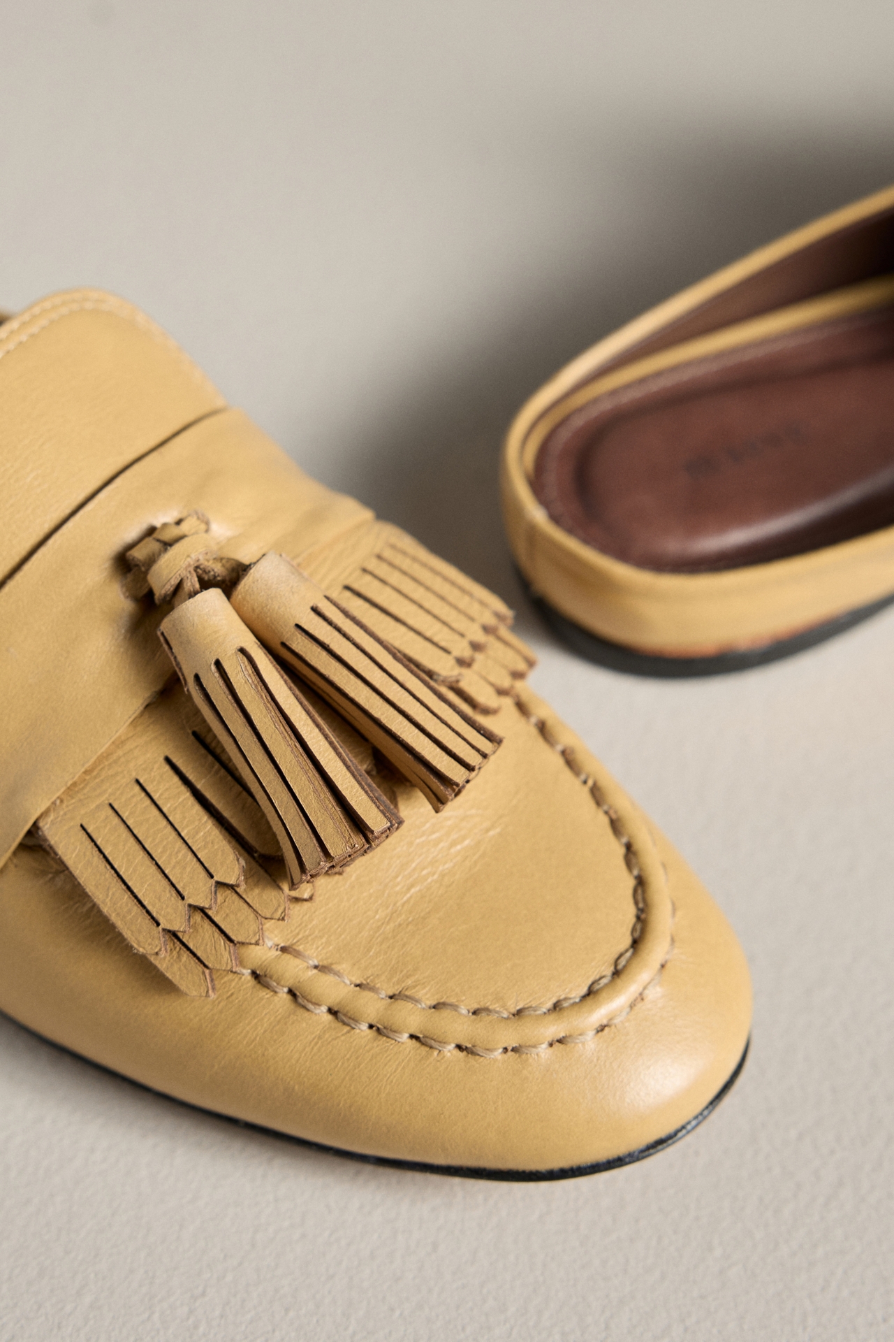 Maeve Kiltie Tassel Loafer Mules