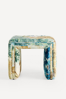 Anthropologie Alexander Judarn Tapestry Ottoman In Multi