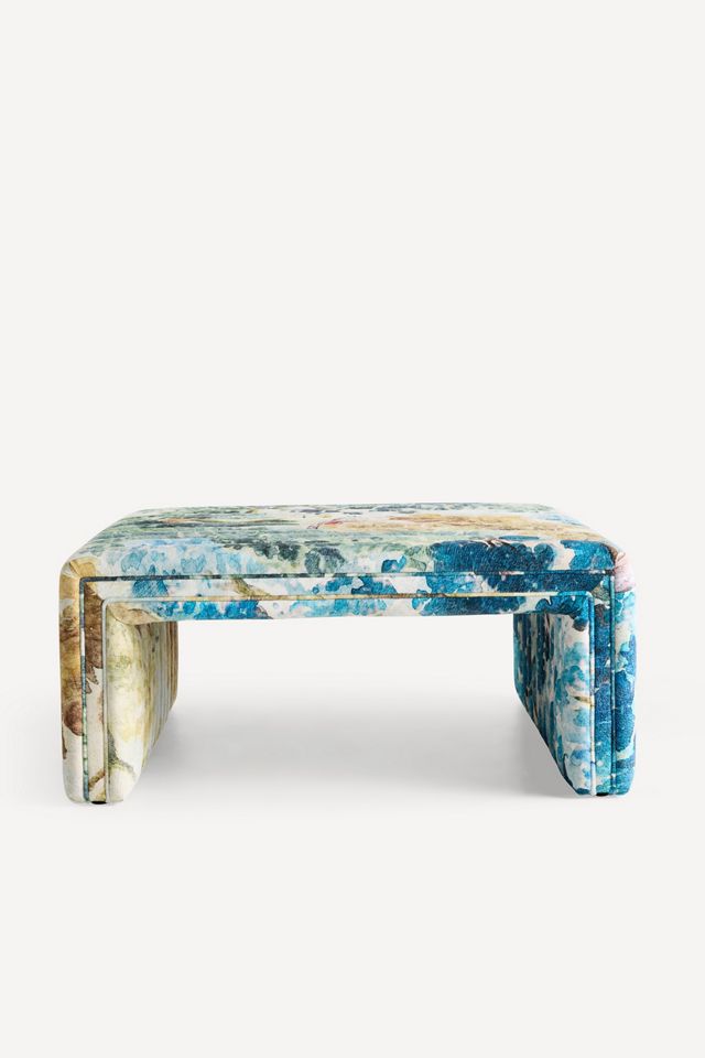 Alexander Judarn Tapestry Coffee Table Ottoman #1