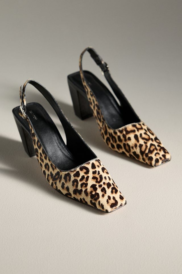 Maeve Snip-Toe Slingback Block Heels #2