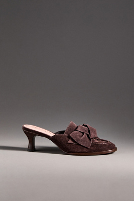 By Anthropologie Kitten-Heel Loafer Mules