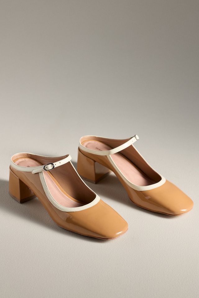 Maeve Block-Heel Mary Jane Mules #1