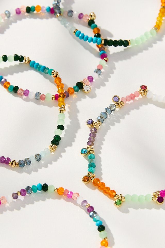 BaubleBar Kallen Beaded Bracelets, Set of 5 #1