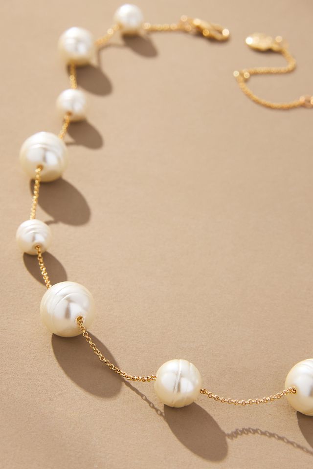 BaubleBar Pearl Infinity Necklace #1