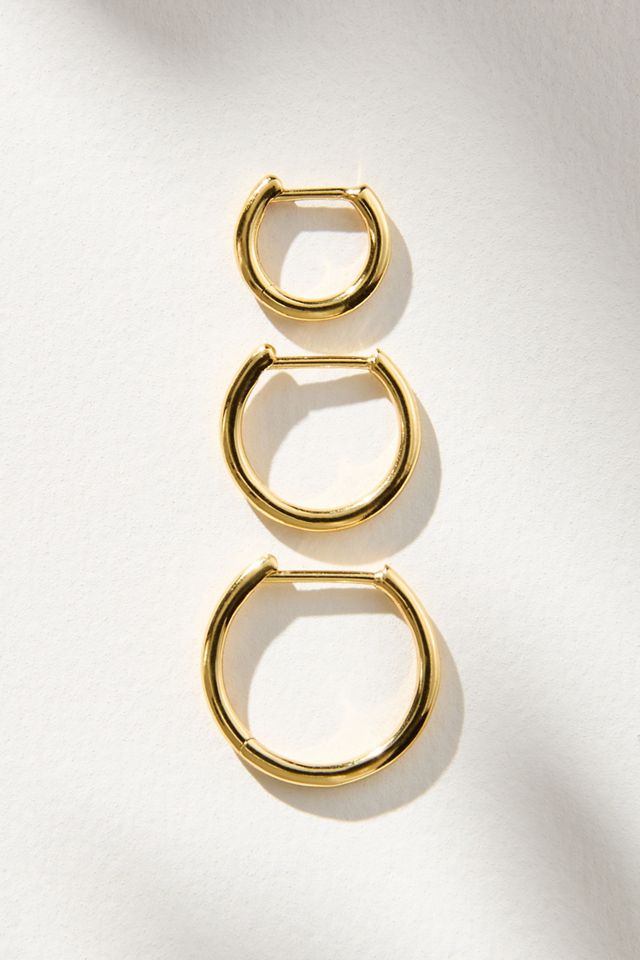BaubleBar Verbena Hoop Earrings, Set of 3 #1