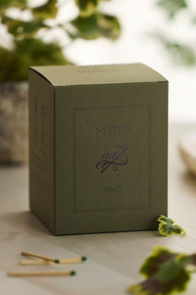 WAKS Skyros Candle, Geranium #1