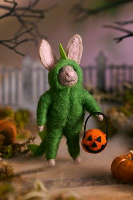 Dinosaur Bunny Felt Critter