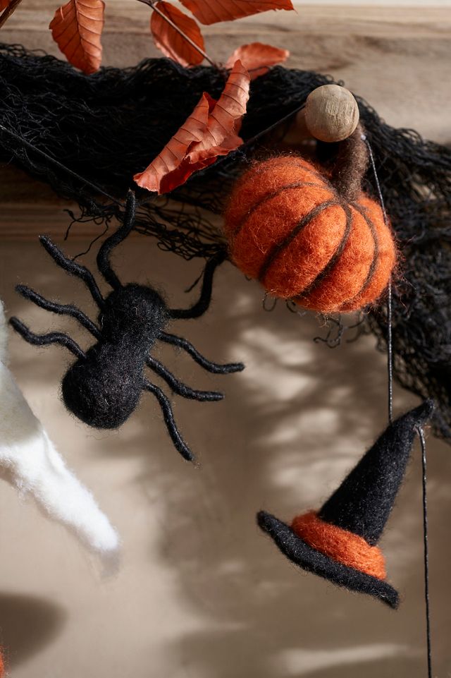 Halloween Icons Felt Garland #2