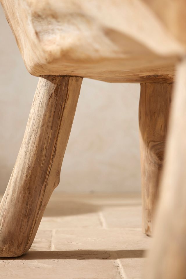 Teak Root Bench #6