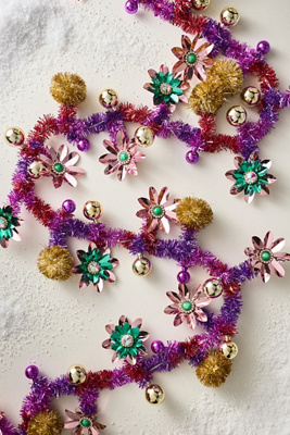 Tinsel Flower Garland product page