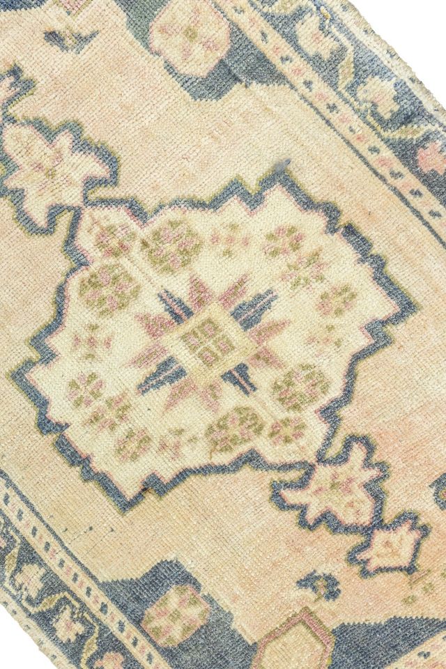 District Loom Vintage Turkish Mini Rug No. 651 #1