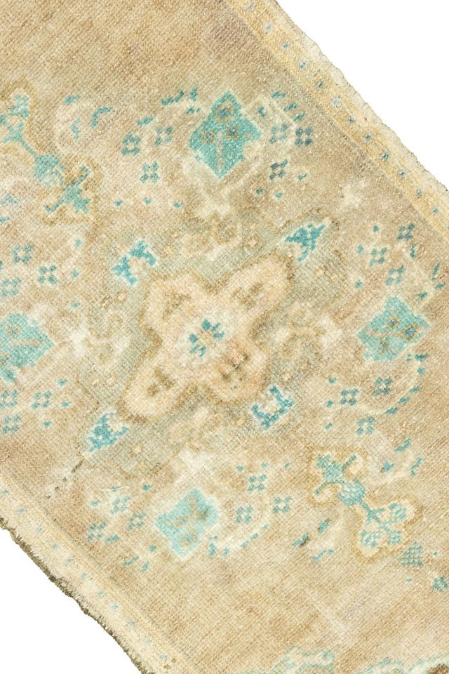 District Loom Vintage Turkish Mini Rug No. 655 #1