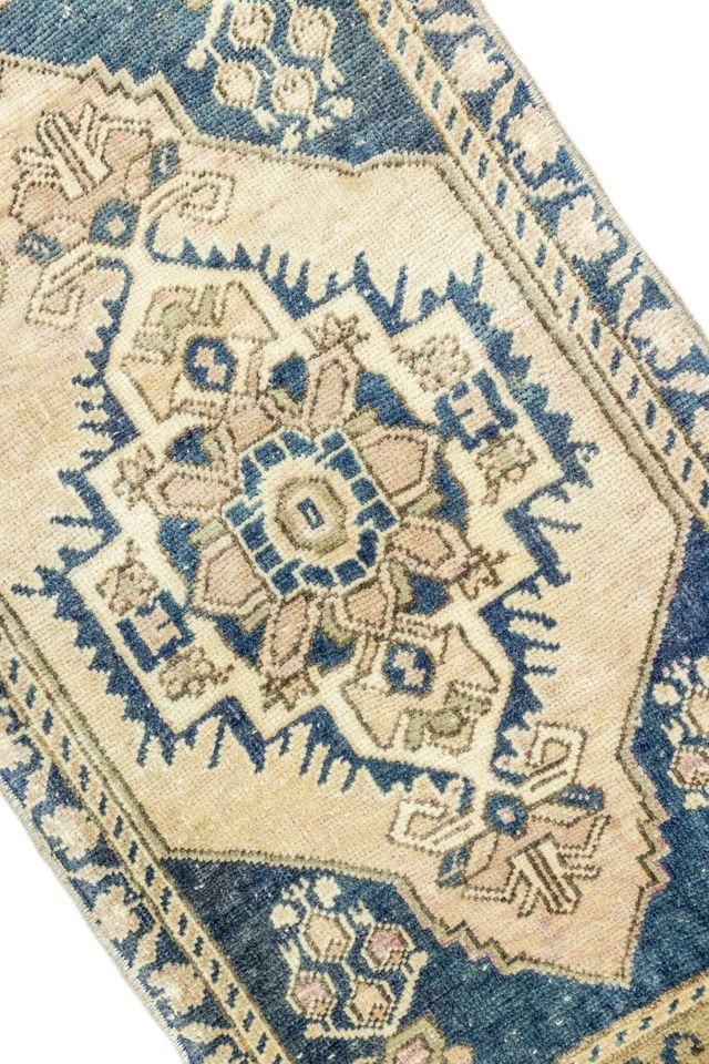 District Loom Vintage Turkish Mini Rug No. 657 #1