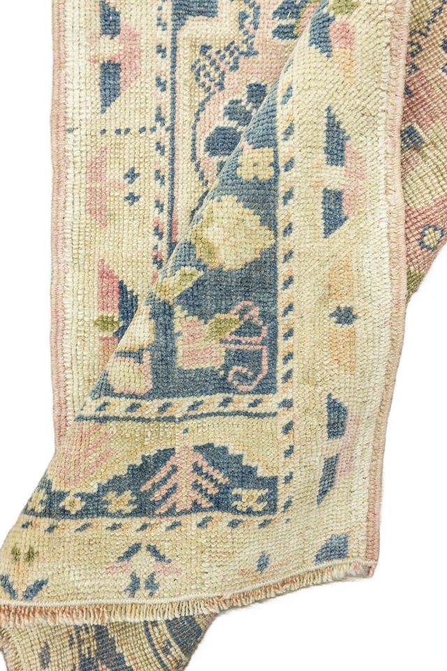 District Loom Vintage Turkish Mini Rug No. 666 #1