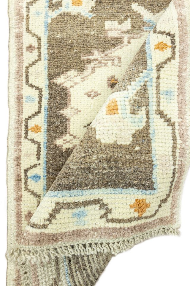 District Loom Vintage Turkish Mini Rug No. 677 #2