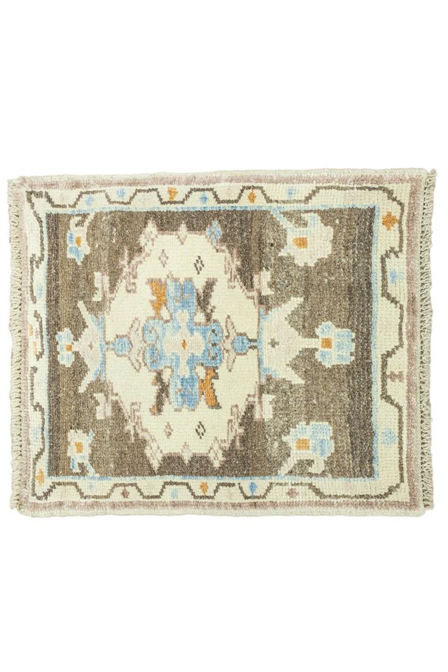 District Loom Vintage Turkish Mini Rug No. 677 #3