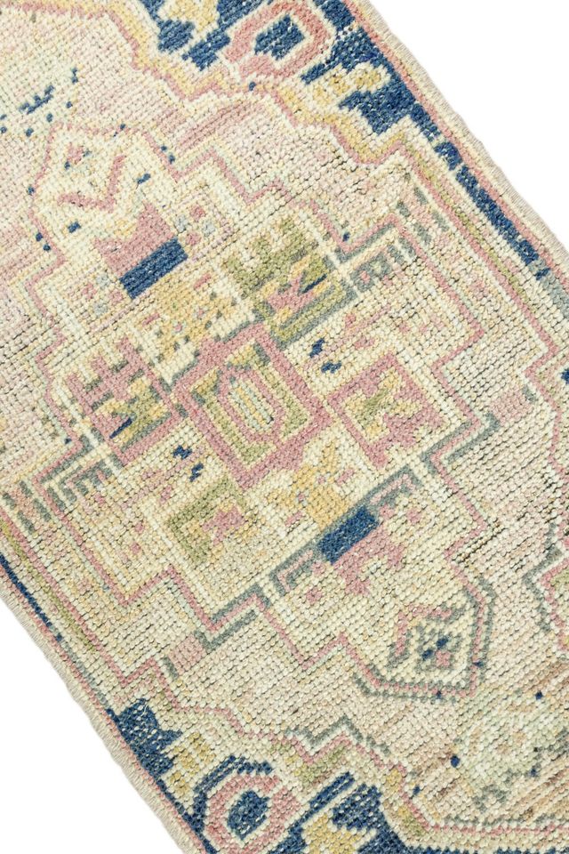 District Loom Vintage Turkish Mini Rug No. 682 #1