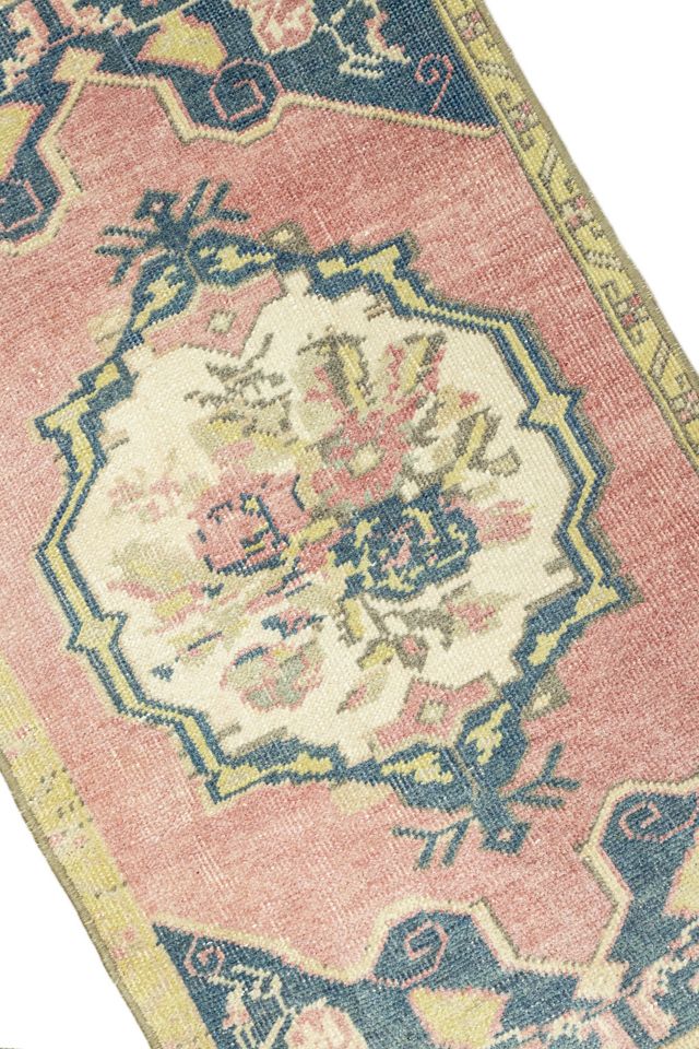 District Loom Vintage Turkish Mini Rug No. 684 #1