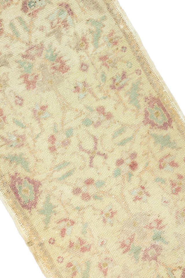 District Loom Vintage Turkish Mini Rug No. 696 #1