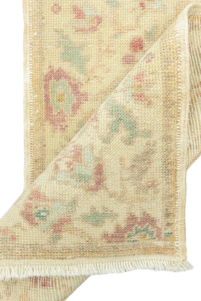 District Loom Vintage Turkish Mini Rug No. 696 #2
