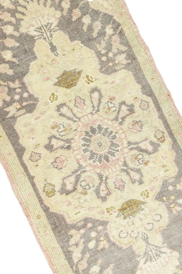 District Loom Vintage Turkish Mini Rug No. 700 #1