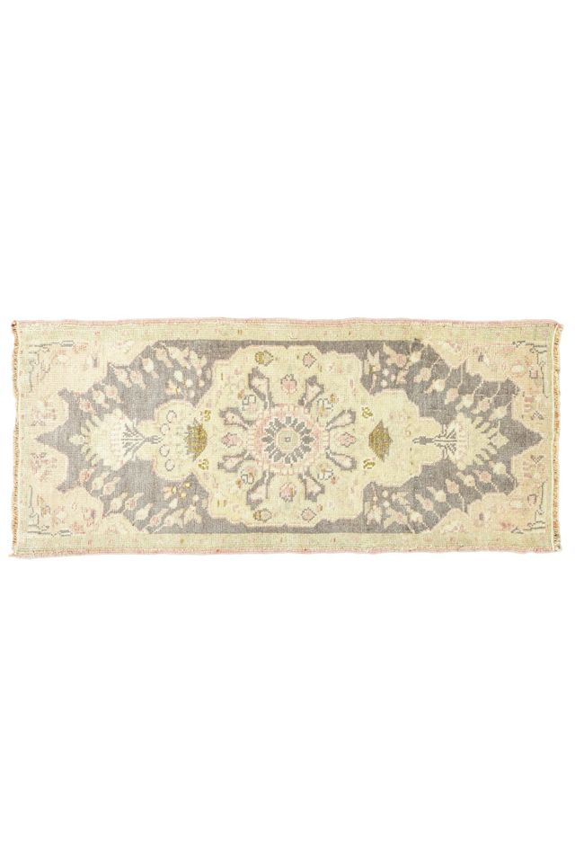 District Loom Vintage Turkish Mini Rug No. 700 #3