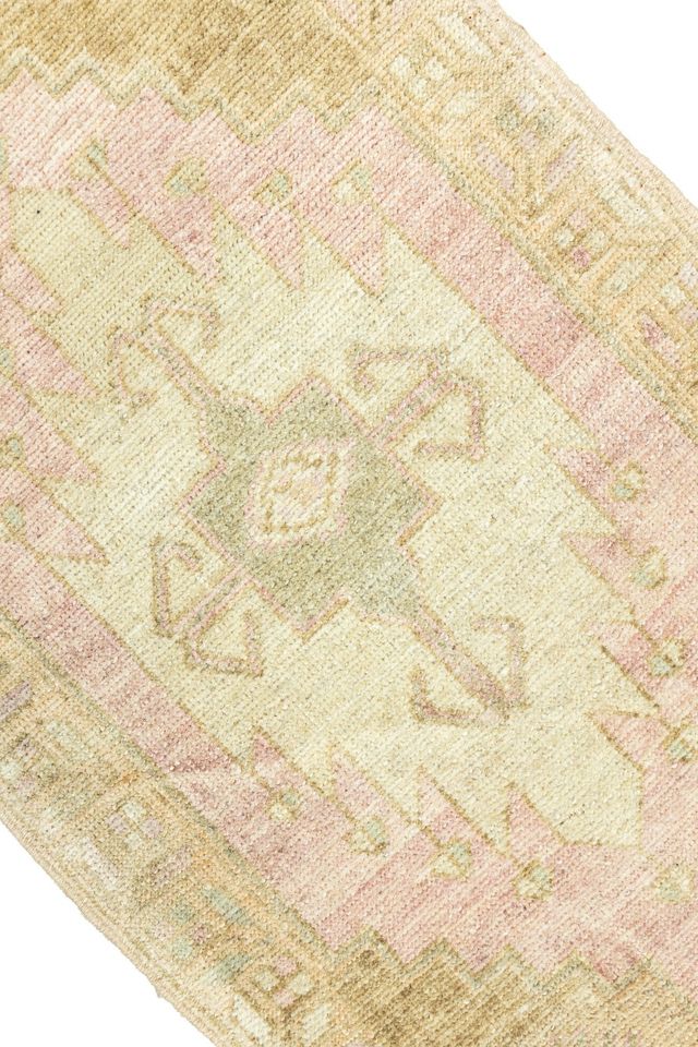 District Loom Vintage Turkish Mini Rug No. 701 #1