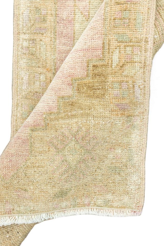 District Loom Vintage Turkish Mini Rug No. 701 #2