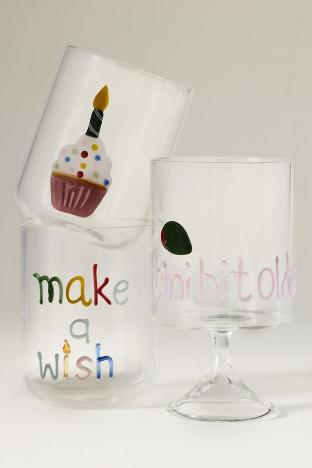 Word Play Wine Glass #3