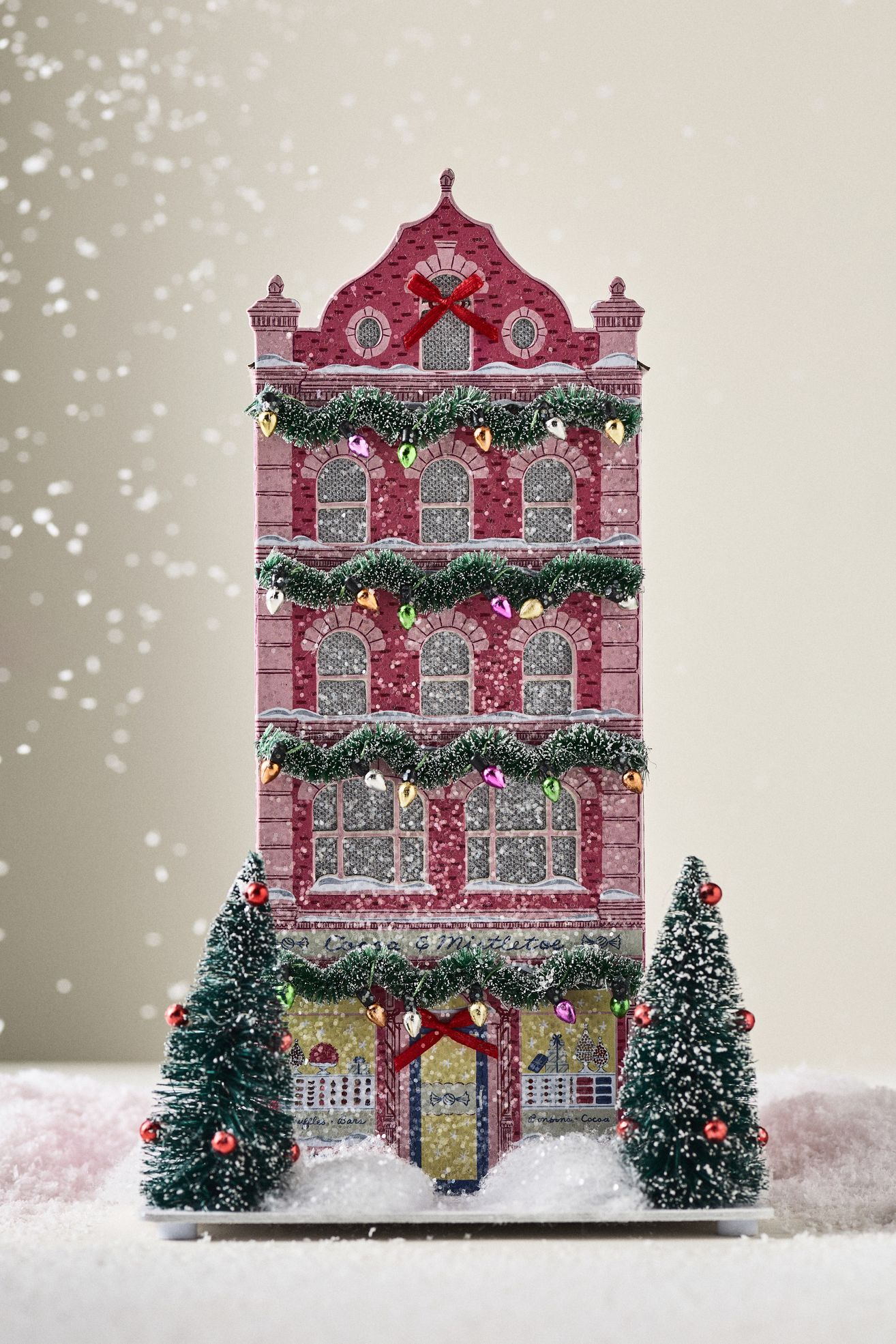 Emily Taylor Light-Up Holiday Village House - Cocoa & Mistletoe, Standard, One Size