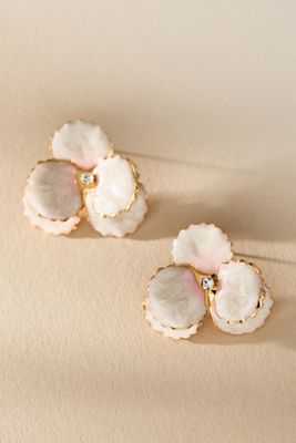 【Shashi】Cluster Pearl Stud Cuff Earrings パール ピアス SHASHI Cluster Pearl Stud Cuff Drop Earrings | Dillard's