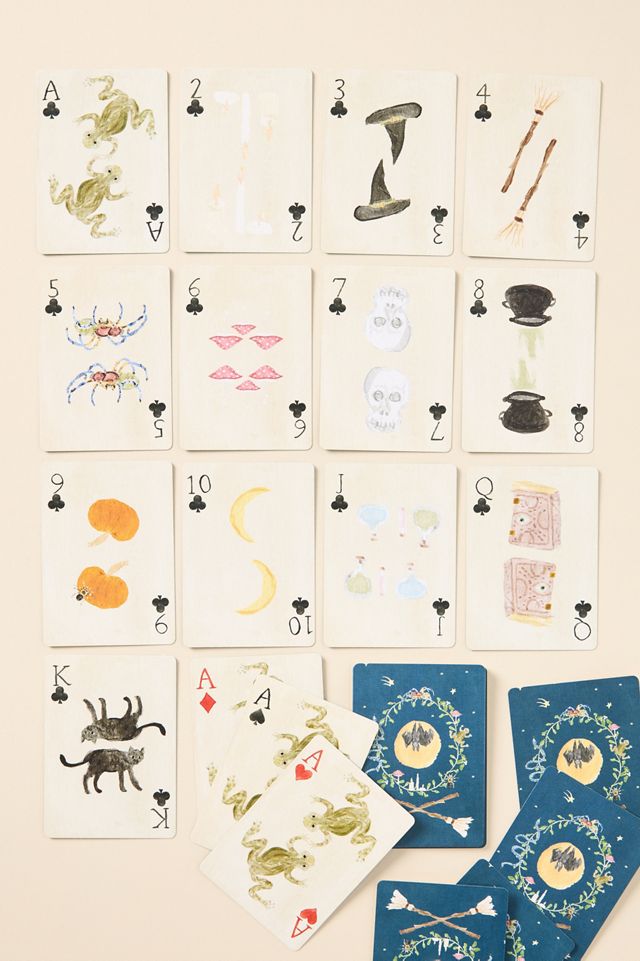 Loulou Baker Halloween Playing Cards #1